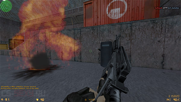 Кастомный прицел в виде окружности для CS 1.6