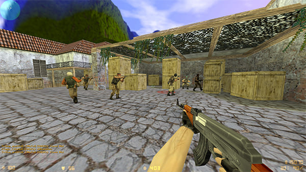 Дополнительный круглый прицел для CS 1.6 — русская версия