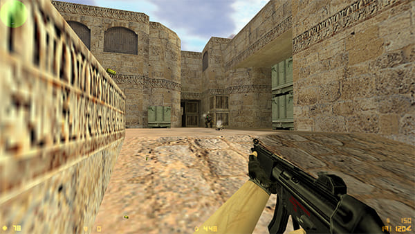 Прицел точка для точной стрельбы в CS 1.6