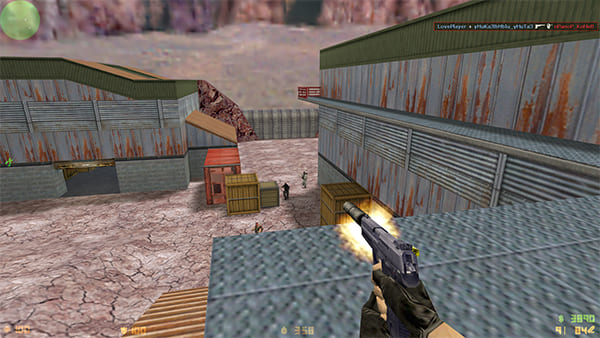 CS 1.6 стрельба из USP