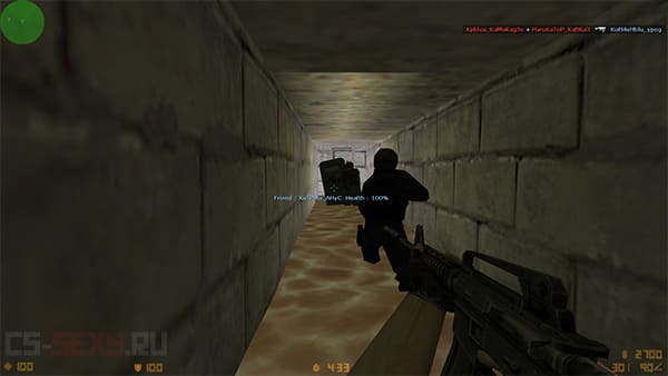 CS 1.6 бой с ботами