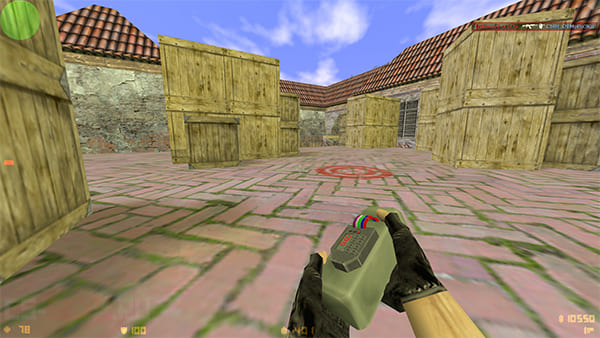 CS 1.6 установка бомбы — оригинальный игровой процесс